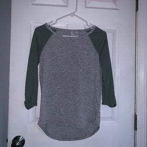 Folded Long Sleeve Top